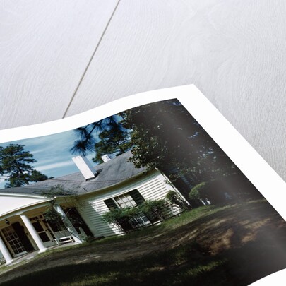 Exterior View of the Little White House by Anonymous