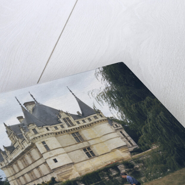 View of Chateau d'Azay le Rideau by Anonymous
