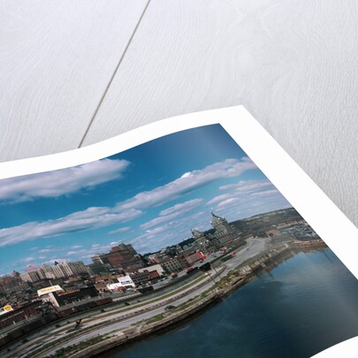 Albany New York Skyline by Anonymous