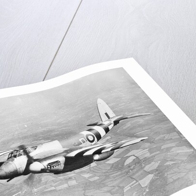 De Havilland Mosquito in Flight by Anonymous