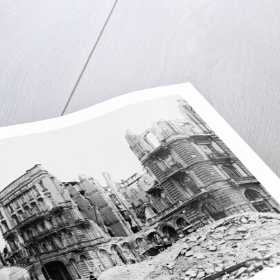 Destroyed Kaiserhof Hotel by Anonymous