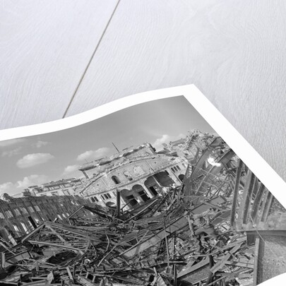 Bombed-out Train Station, Berlin by Anonymous