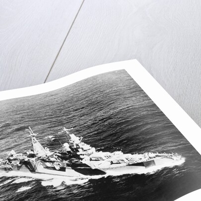 USS Indianapolis at Sea by Anonymous