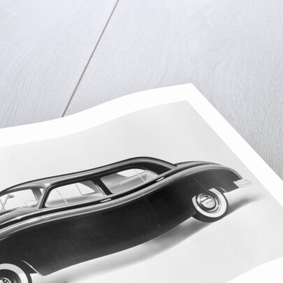 Shot of New Kaiser-Frazer Automobile by Anonymous