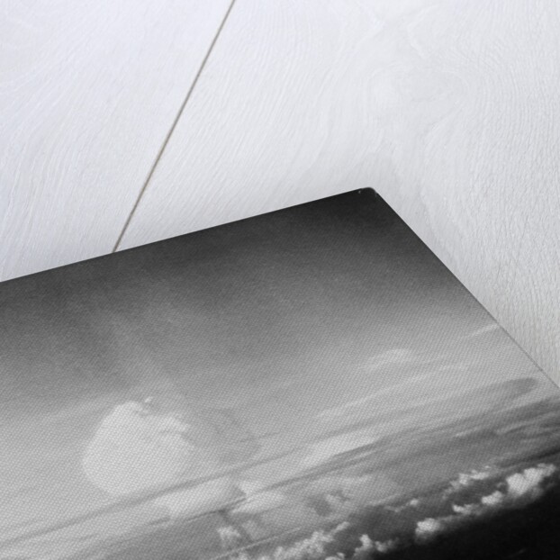 View of Hydrogen Bomb Mushroom Cloud Rising by Anonymous