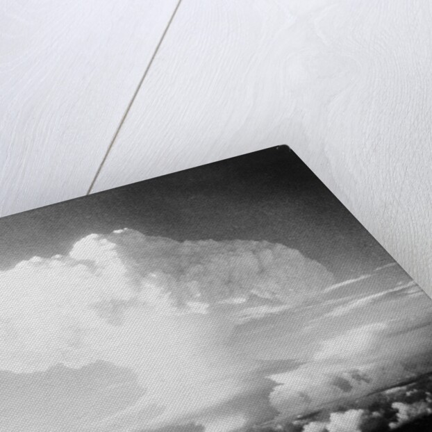 View of Hydrogen Bomb Mushroom Cloud Rising by Anonymous