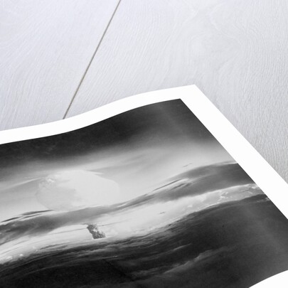 View of Hydrogen Bomb Mushroom Cloud Rising by Anonymous