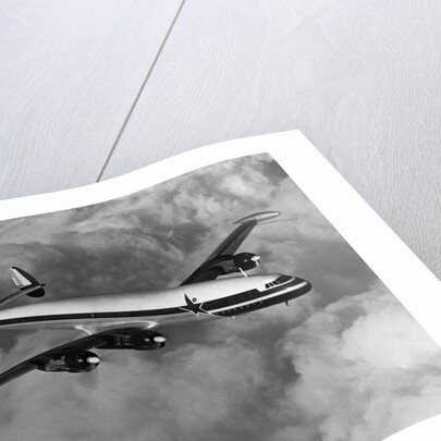 Airplane in Flight by Anonymous