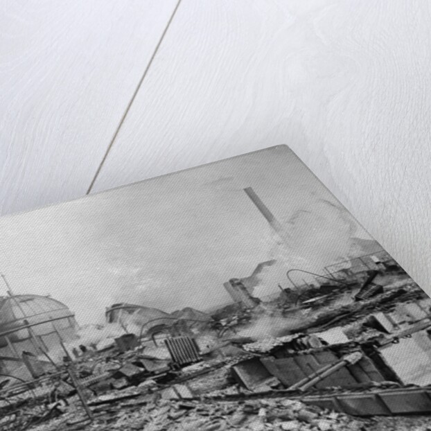 Buildings Destroyed by Explosion by Anonymous