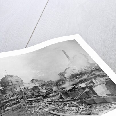 Buildings Destroyed by Explosion by Anonymous