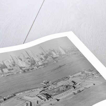 View of Governors Island From Afar by Anonymous