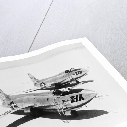 View of Supersonic Planes by Anonymous