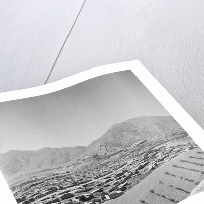 Aerial View of Villages of Kabul by Anonymous