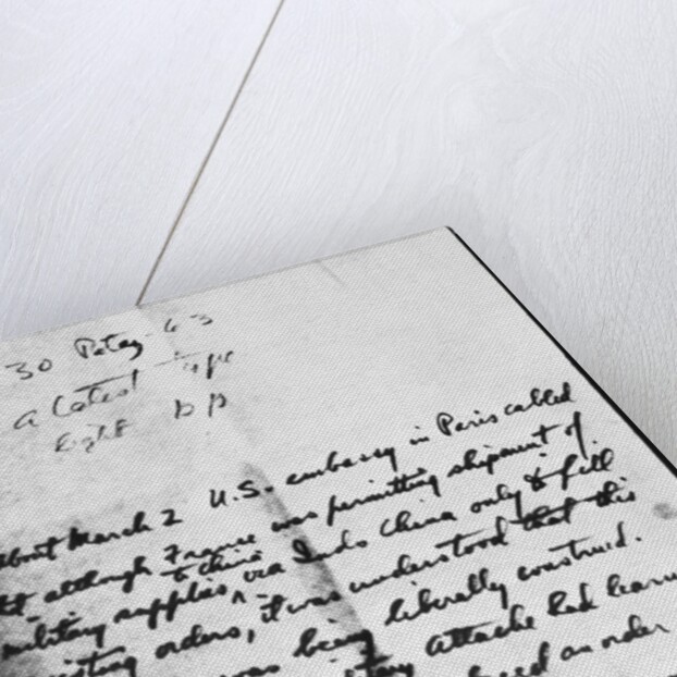 Handwritten Note Supposedly by Communist by Anonymous