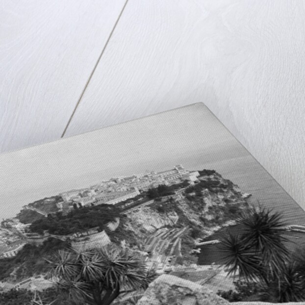 Top View of Monaco Rock by Anonymous