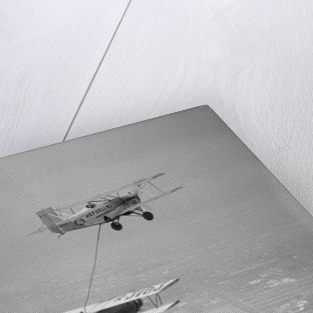 Airplane Refueling in Midair by Anonymous
