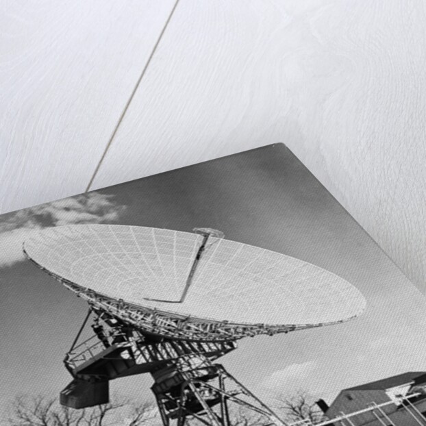 View of Large Satellite Dish by Anonymous