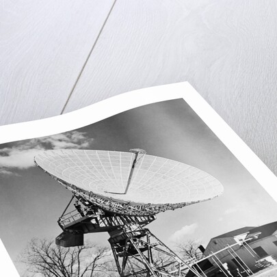 View of Large Satellite Dish by Anonymous