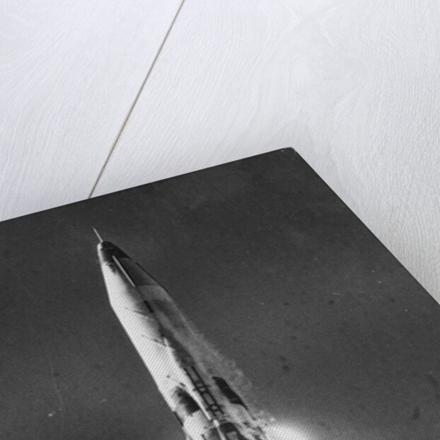 Missile Going into Sky by Anonymous