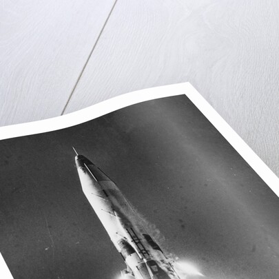 Missile Going into Sky by Anonymous