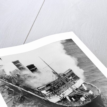 Smoke Billowing Out from Morro Castle by Anonymous