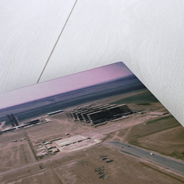 Aerial View of Building Construction by Anonymous