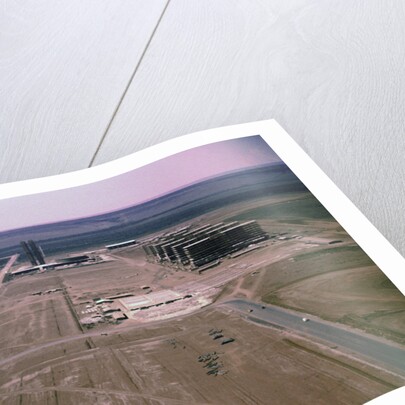 Aerial View of Building Construction by Anonymous
