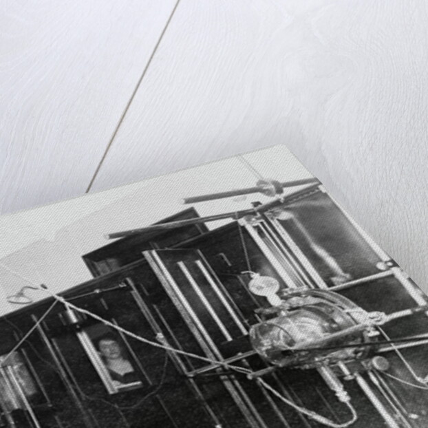 Patient on Roentgen Ray Apparatus by Anonymous