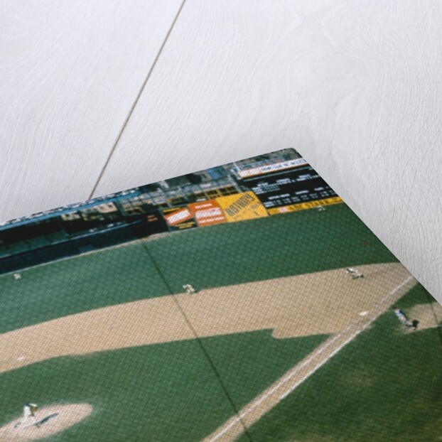 Aerial View of Baseball Game by Anonymous