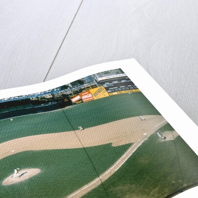 Aerial View of Baseball Game by Anonymous