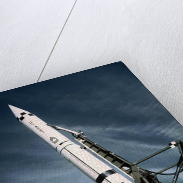 Rocket Site on Launching Pad by Anonymous