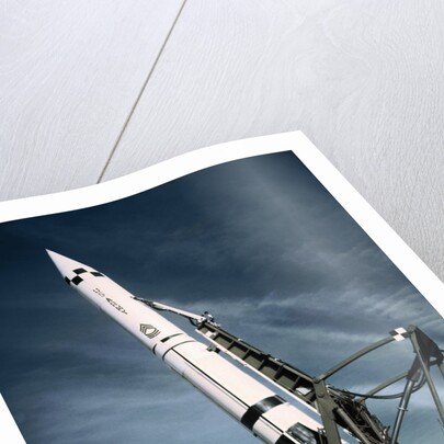 Rocket Site on Launching Pad by Anonymous
