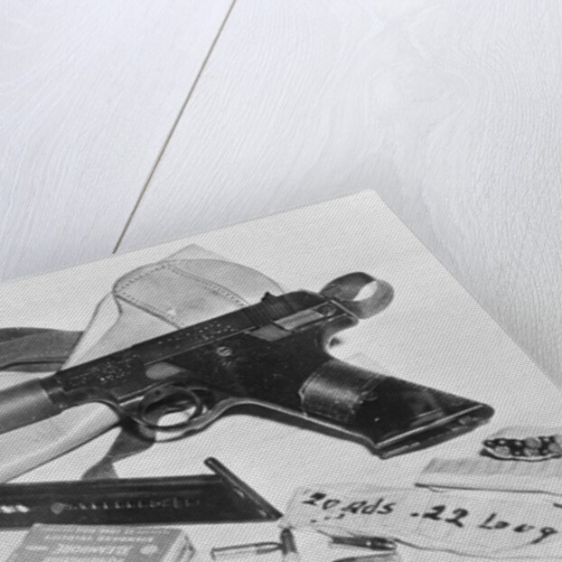 Display of Weapon of an American Pilot on Spy Mission by Anonymous