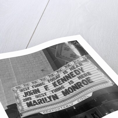 Marilyn Monroe and John F, Kennedy by Anonymous