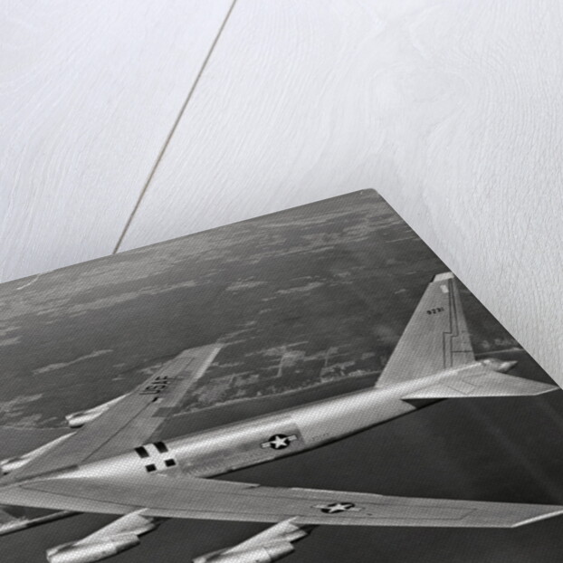 US Airforce 8 Jet B-52 Stratofortress Flying by Anonymous