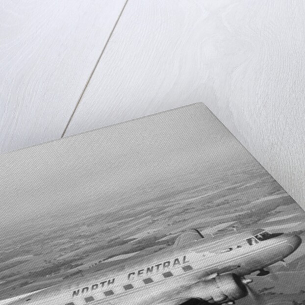 Douglas DC-3 Plane in Flight by Anonymous