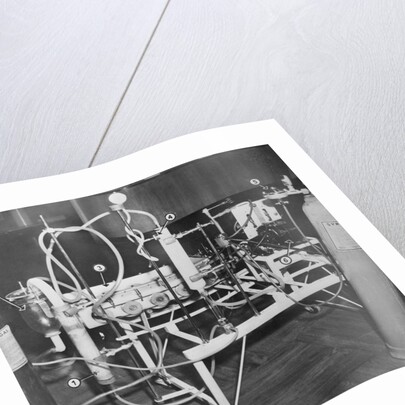 Early Heart and Lung Machine by Anonymous