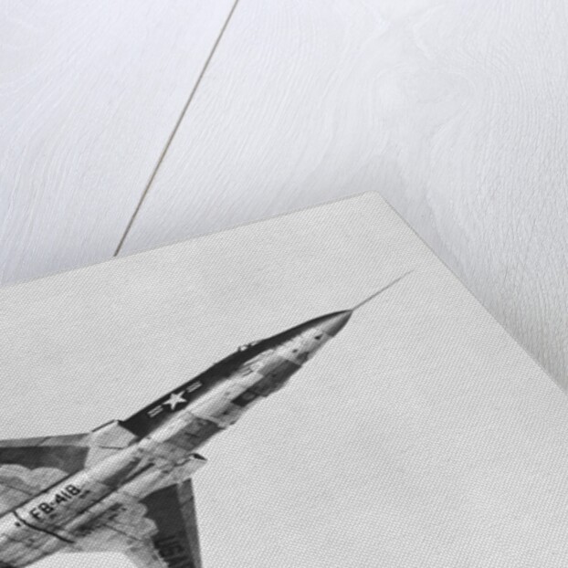 US Air Force Jet Fighter Voodoo Flying by Anonymous