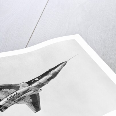 US Air Force Jet Fighter Voodoo Flying by Anonymous