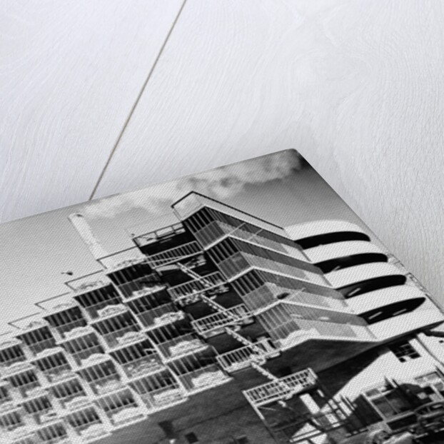 Exterior View of a Parking Garage by Anonymous