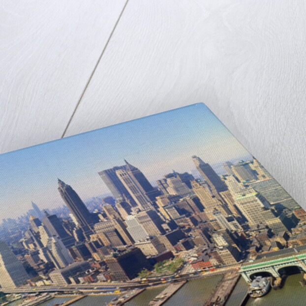 Lower Manhattan and Harbors by Anonymous