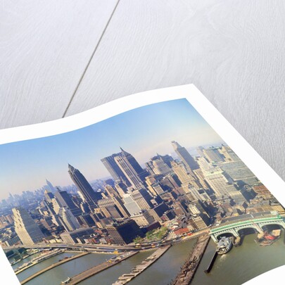 Lower Manhattan and Harbors by Anonymous