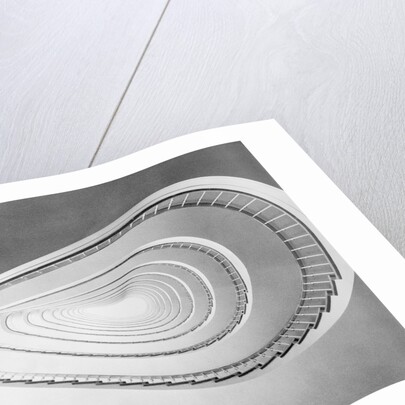 Overhead View of Staircase by Anonymous