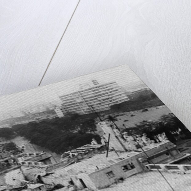 Bomb Site in Buenos Aires by Anonymous