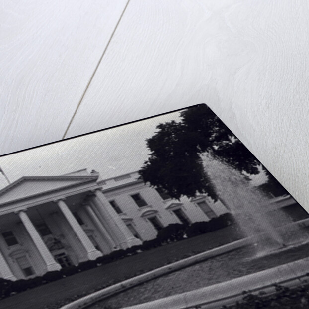 Facade of the White House by Anonymous