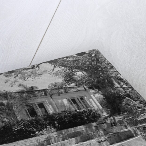 Exterior of Ernest Hemingway's Havana Home by Anonymous