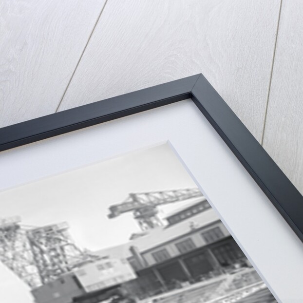 USS Perch Submarine in Dry Dock by Anonymous