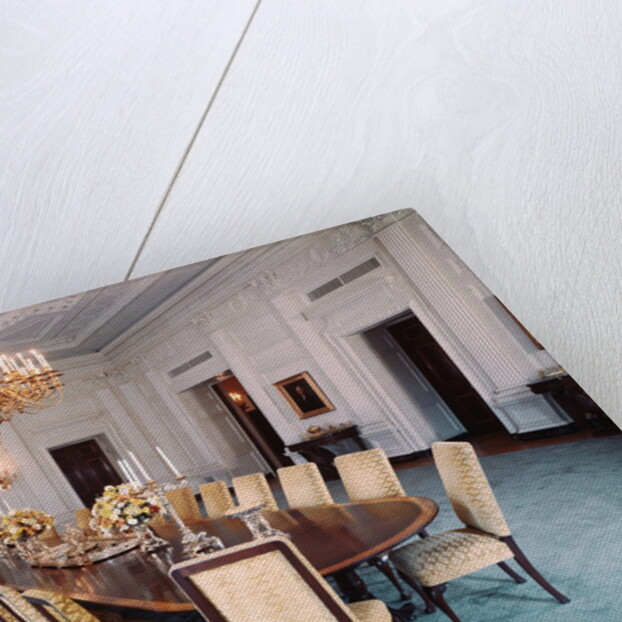 White House State Dining Room by Anonymous