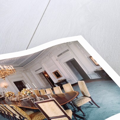 White House State Dining Room by Anonymous