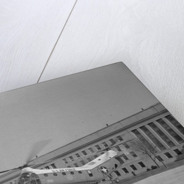 The Flying Banana Taking off From the Pentagon by Anonymous